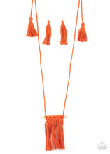 Load image into Gallery viewer, Paparazzi Necklace - Between You and MACRAME - Orange