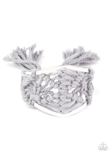 Load image into Gallery viewer, Paparazzi Bracelet - Macrame Mode - Silver
