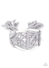 Load image into Gallery viewer, Paparazzi Bracelet - Macrame Mode - Silver