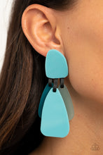 Load image into Gallery viewer, Paparazzi Earring -All FAUX One - Blue