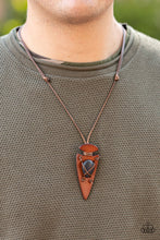 Load image into Gallery viewer, Paparazzi Necklace - Hold Your ARROWHEAD Up High - Black