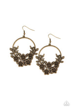 Load image into Gallery viewer, Paparazzi Earring -Eden Essence - Brass
