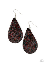 Load image into Gallery viewer, Paparazzi Earring -Everyone Remain PALM! - Brown
