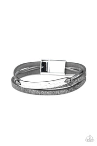Paparazzi Bracelet - High-Strung Style - Silver