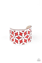 Load image into Gallery viewer, Paparazzi Bracelet - Garden Fiesta - Red