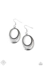 Load image into Gallery viewer, Paparazzi Earring - Tempest Texture - Silver