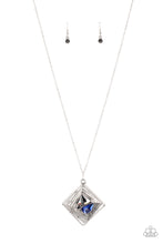 Load image into Gallery viewer, Paparazzi Necklace - Timelessly Tilted - Blue