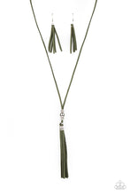 Load image into Gallery viewer, Paparazzi Necklace - Hold My Tassel - Green