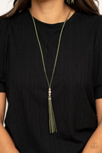 Load image into Gallery viewer, Paparazzi Necklace - Hold My Tassel - Green
