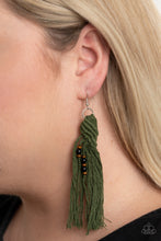Load image into Gallery viewer, Paparazzi Earring -Beach Bash - Green