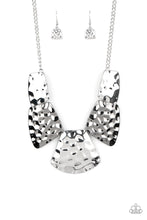 Load image into Gallery viewer, Paparazzi Necklace - HAUTE Plates - Silver