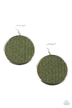 Load image into Gallery viewer, Paparazzi Earring -Wonderfully Woven - Green