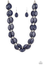 Load image into Gallery viewer, Paparazzi Necklace - Two-Story Stunner - Blue