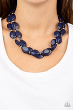 Load image into Gallery viewer, Paparazzi Necklace - Two-Story Stunner - Blue
