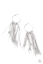 Load image into Gallery viewer, Paparazzi Earring -No Place Like HOMESPUN - Silver

