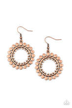 Load image into Gallery viewer, Paparazzi Earring -Radiating Radiance - Copper
