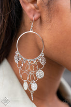 Load image into Gallery viewer, Paparazzi Earring -All CHIME High - Silver