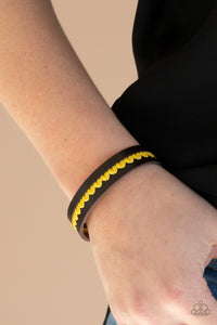Paparazzi Bracelet - Made With Love - Yellow