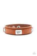 Load image into Gallery viewer, Paparazzi Bracelet - Dont Quit Now - Brown