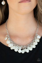 Load image into Gallery viewer, Paparazzi Necklace - BEACHFRONT and Center - White