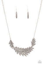 Load image into Gallery viewer, Paparazzi Necklace - Queen of the QUILL - Silver