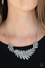 Load image into Gallery viewer, Paparazzi Necklace - Queen of the QUILL - Silver