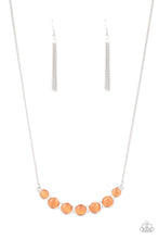 Load image into Gallery viewer, Paparazzi Necklace - Serenely Scalloped - Orange