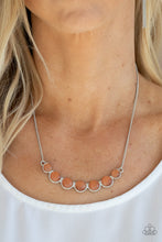Load image into Gallery viewer, Paparazzi Necklace - Serenely Scalloped - Orange