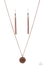 Load image into Gallery viewer, Paparazzi Necklace - Choose Faith - Copper