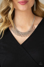 Load image into Gallery viewer, Paparazzi Necklace - Metro Mirage - Silver