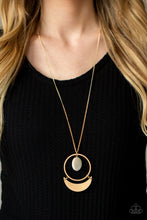 Load image into Gallery viewer, Paparazzi Necklace - Moonlight Sailing - Gold