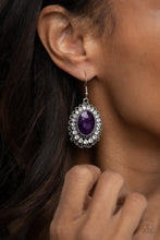 Load image into Gallery viewer, Paparazzi Earring - Glacial Gardens - Purple
