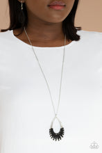 Load image into Gallery viewer, Paparazzi Necklace - Homespun Artifact - Black