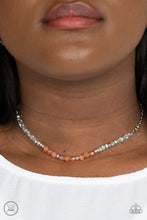 Load image into Gallery viewer, Paparazzi Necklace - Space Odyssey - Orange