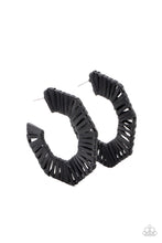 Load image into Gallery viewer, Paparazzi Earring -Fabulously Fiesta - Black