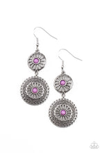 Load image into Gallery viewer, Paparazzi Earring -Keep It WHEEL - Purple