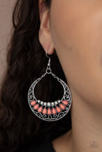 Load image into Gallery viewer, Paparazzi Earring - Crescent Couture - Orange

