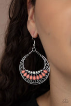 Load image into Gallery viewer, Paparazzi Earring - Crescent Couture - Orange