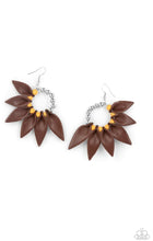 Load image into Gallery viewer, Paparazzi Earring - Flower Child Fever - Orange