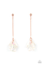 Load image into Gallery viewer, Paparazzi Earring - Keep Them In Suspense - Copper