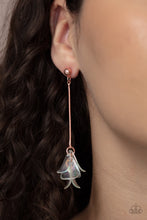 Load image into Gallery viewer, Paparazzi Earring - Keep Them In Suspense - Copper