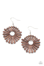 Load image into Gallery viewer, Paparazzi Earring - SPOKE Too Soon - Brown