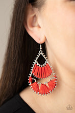 Load image into Gallery viewer, Paparazzi Earring - Samba Scene - Red