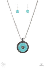 Load image into Gallery viewer, Paparazzi Necklace - EPICENTER of Attention - Blue