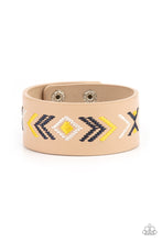 Load image into Gallery viewer, Paparazzi Bracelet - Cliff Glyphs - Yellow
