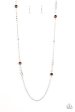 Load image into Gallery viewer, Paparazzi Necklace - Teasingly Trendy - Brown