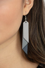 Load image into Gallery viewer, Paparazzi Earring -Suede Shade - Silver
