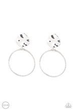 Load image into Gallery viewer, Paparazzi Earring - Undeniably Urban - Silver
