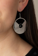 Load image into Gallery viewer, Paparazzi Earring - Record-Breaking Brilliance - Black