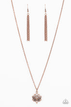 Load image into Gallery viewer, Paparazzi Necklace - Lotus Retreat - Copper